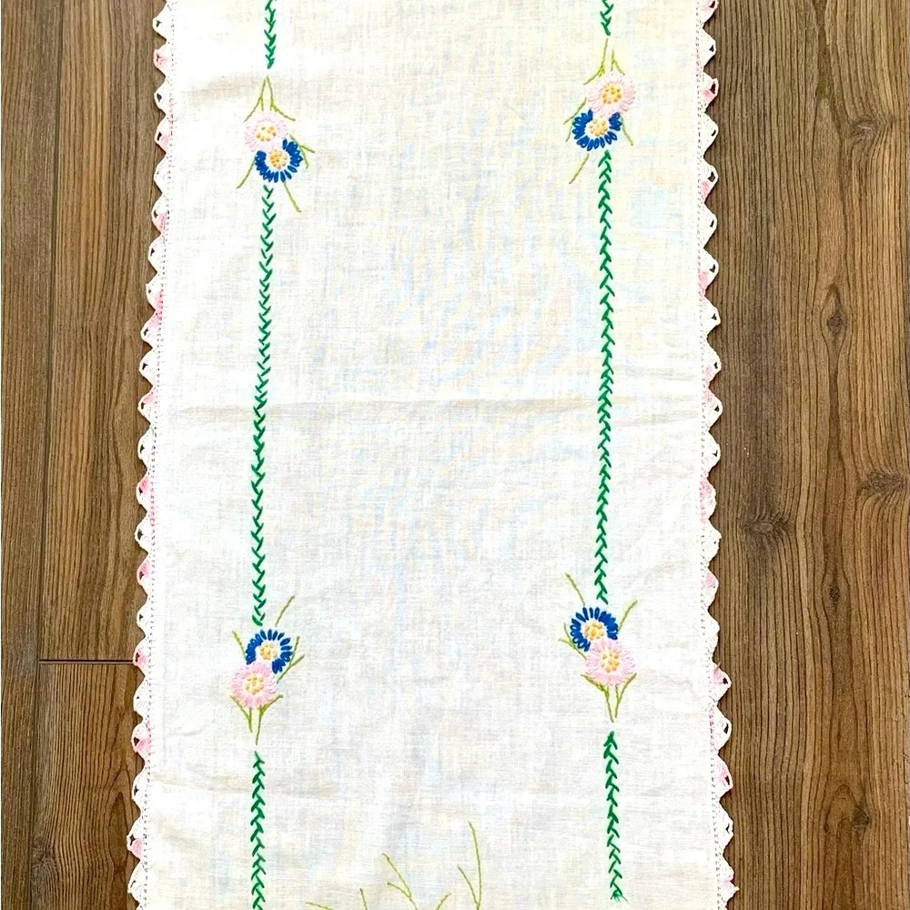 Embroidery Table Runner